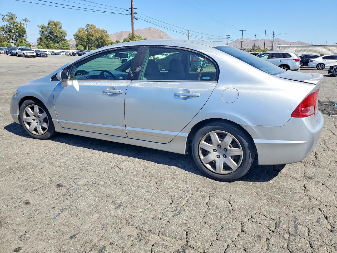 2006 Honda Civic Lx Silver vin: 2HGFA16546H520840