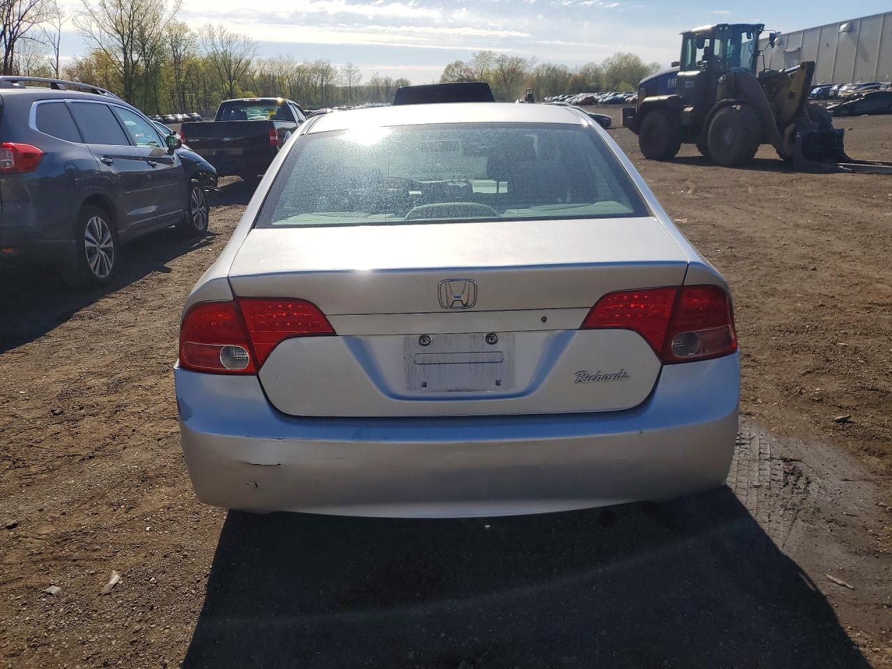2007 Honda Civic Lx Silver vin: 2HGFA16547H314130
