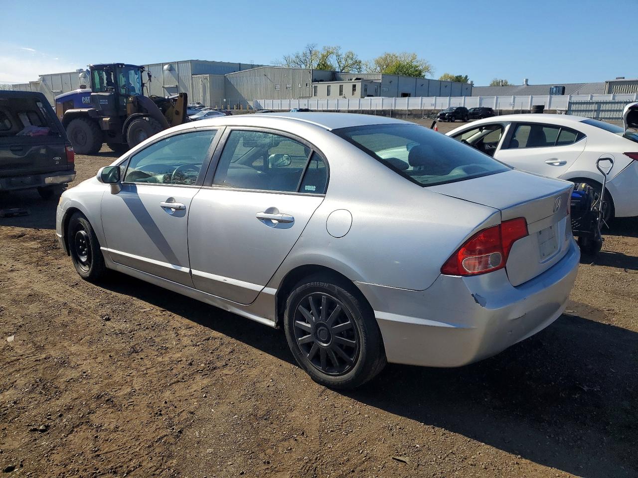 2007 Honda Civic Lx Silver vin: 2HGFA16547H314130