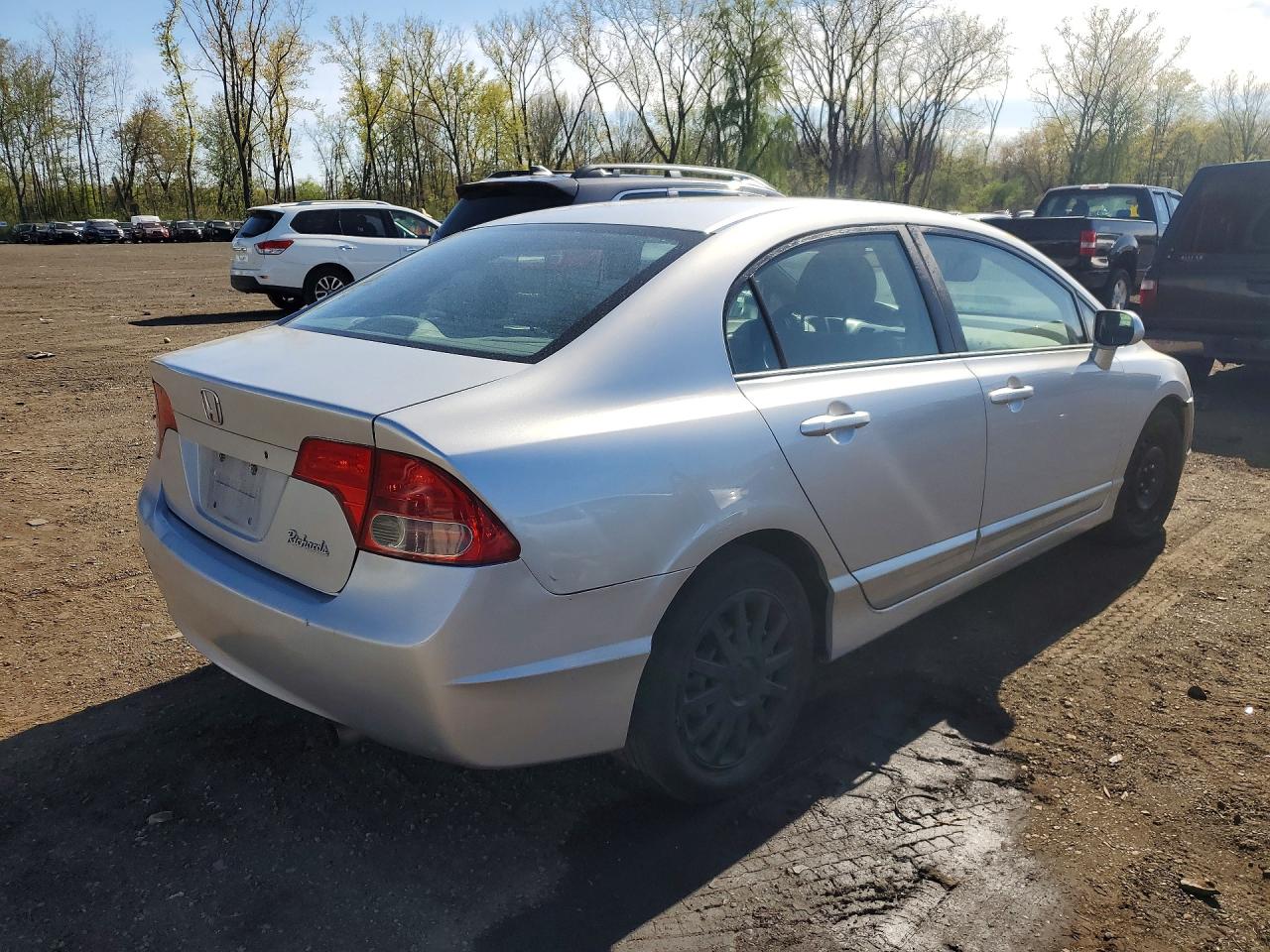 2007 Honda Civic Lx Silver vin: 2HGFA16547H314130