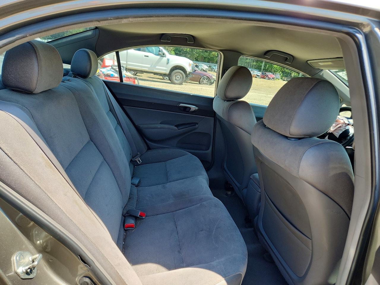 2007 Honda Civic Lx Gray vin: 2HGFA16547H506888