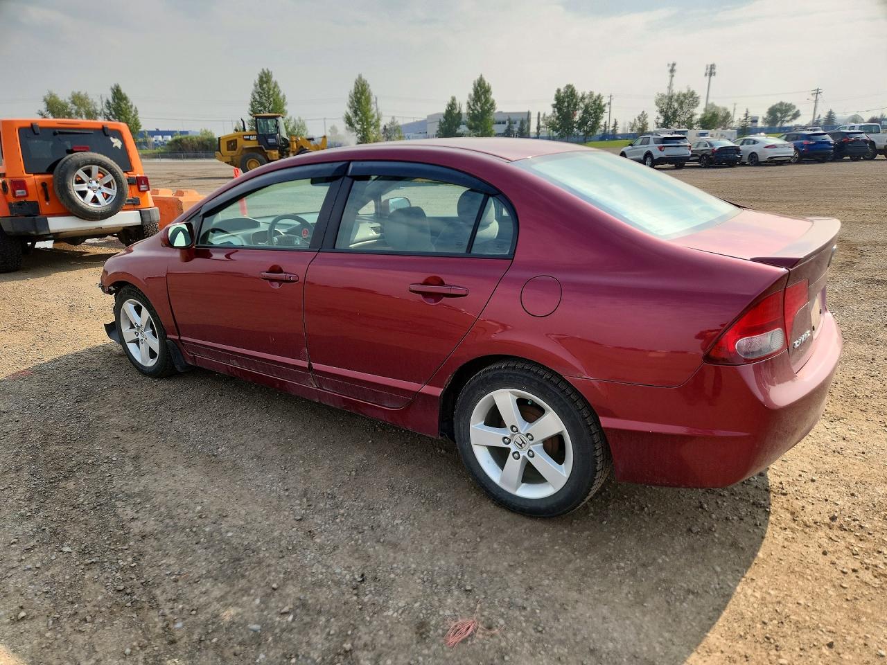 2008 Honda Civic Lx Red vin: 2HGFA16548H016842