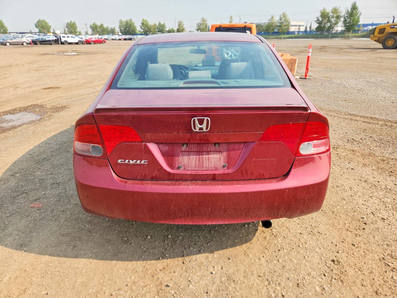 2008 Honda Civic Lx Red vin: 2HGFA16548H016842