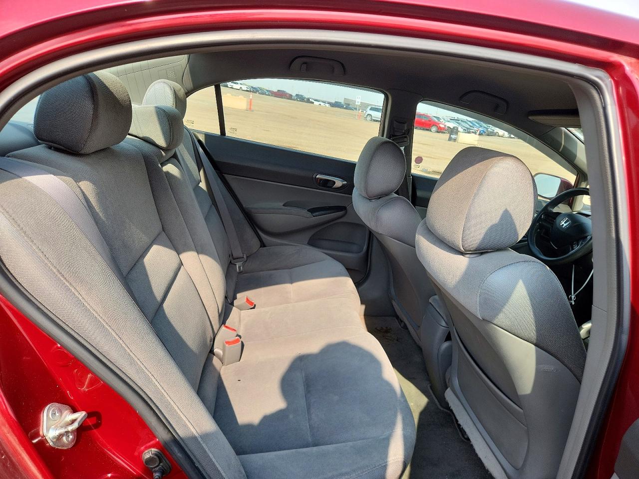 2008 Honda Civic Lx Red vin: 2HGFA16548H016842
