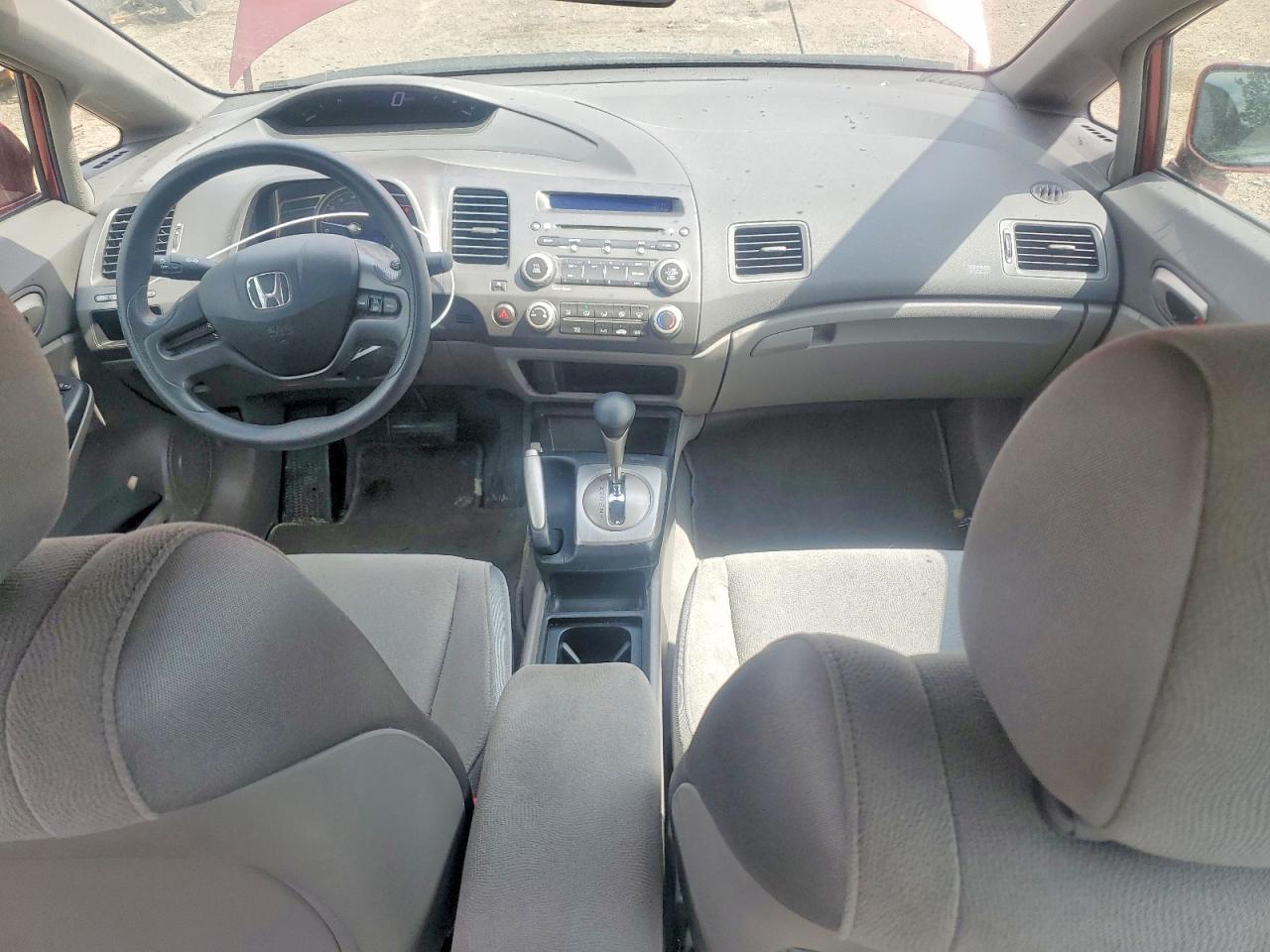 2008 Honda Civic Lx Red vin: 2HGFA16548H024990