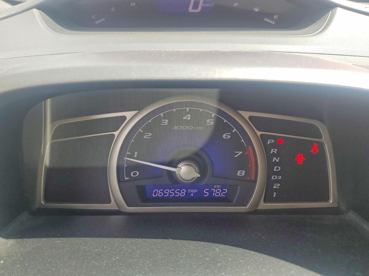 2008 Honda Civic Lx Red vin: 2HGFA16548H024990