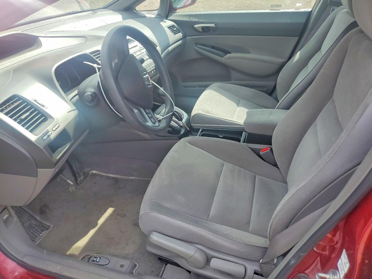 2008 Honda Civic Lx Red vin: 2HGFA16548H024990