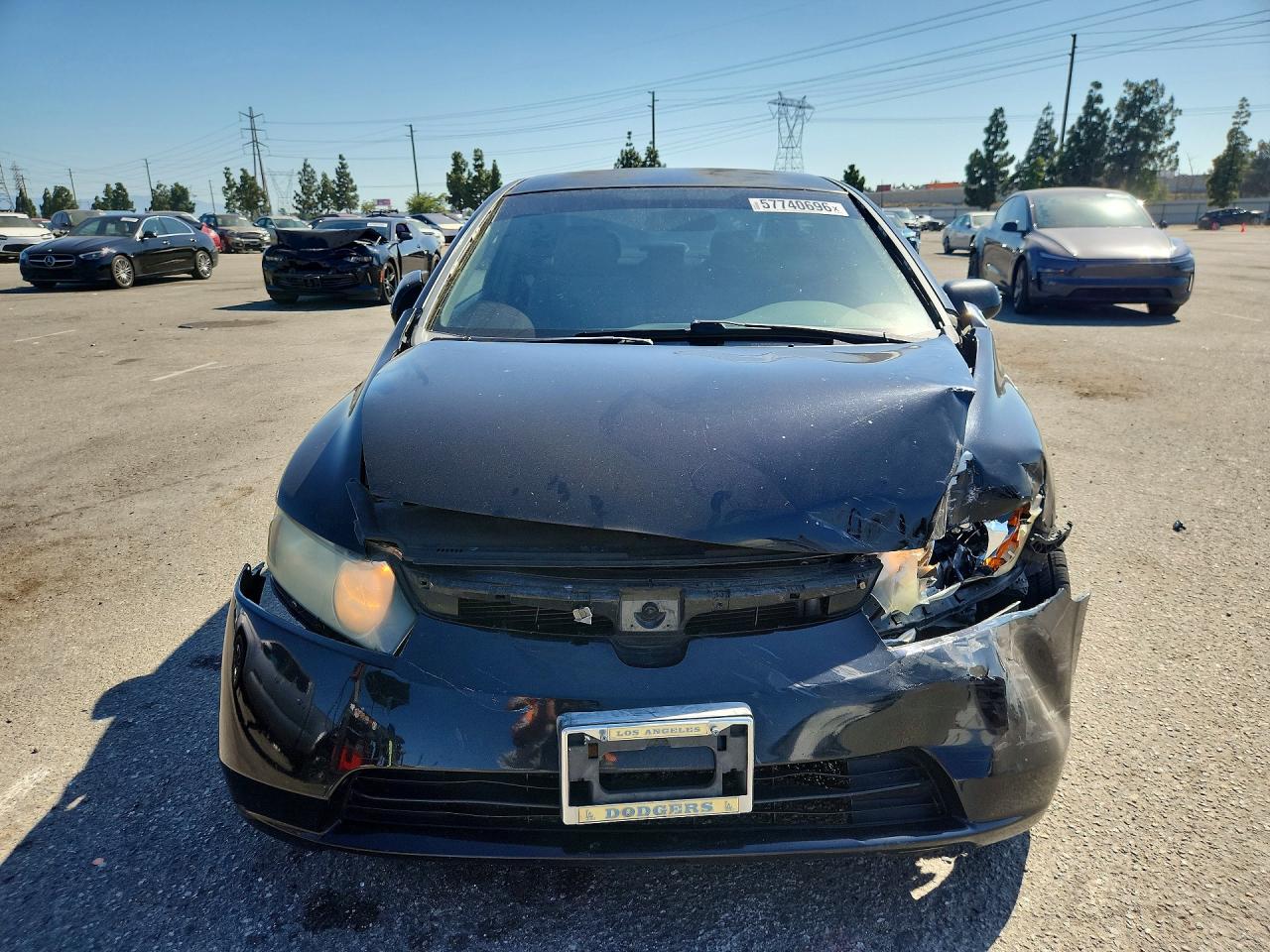 2008 Honda Civic Lx Черный vin: 2HGFA16548H325968