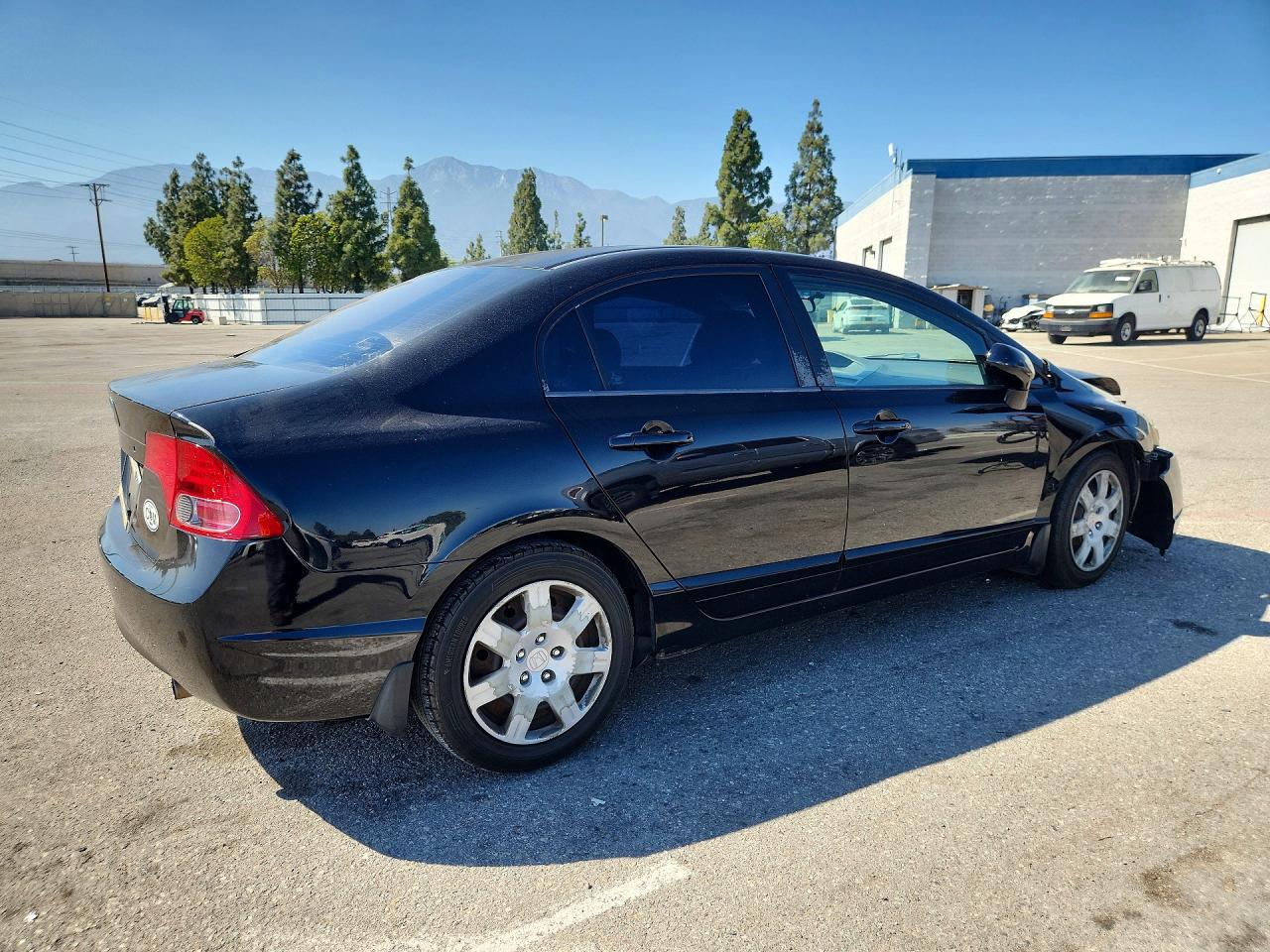 2008 Honda Civic Lx Черный vin: 2HGFA16548H325968