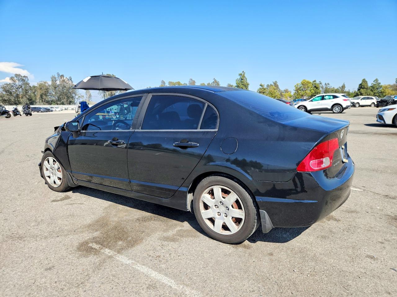 2008 Honda Civic Lx Черный vin: 2HGFA16548H325968