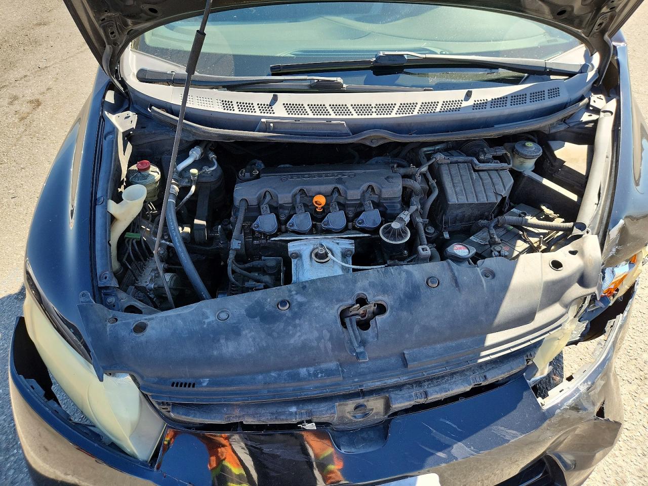 2008 Honda Civic Lx Черный vin: 2HGFA16548H325968