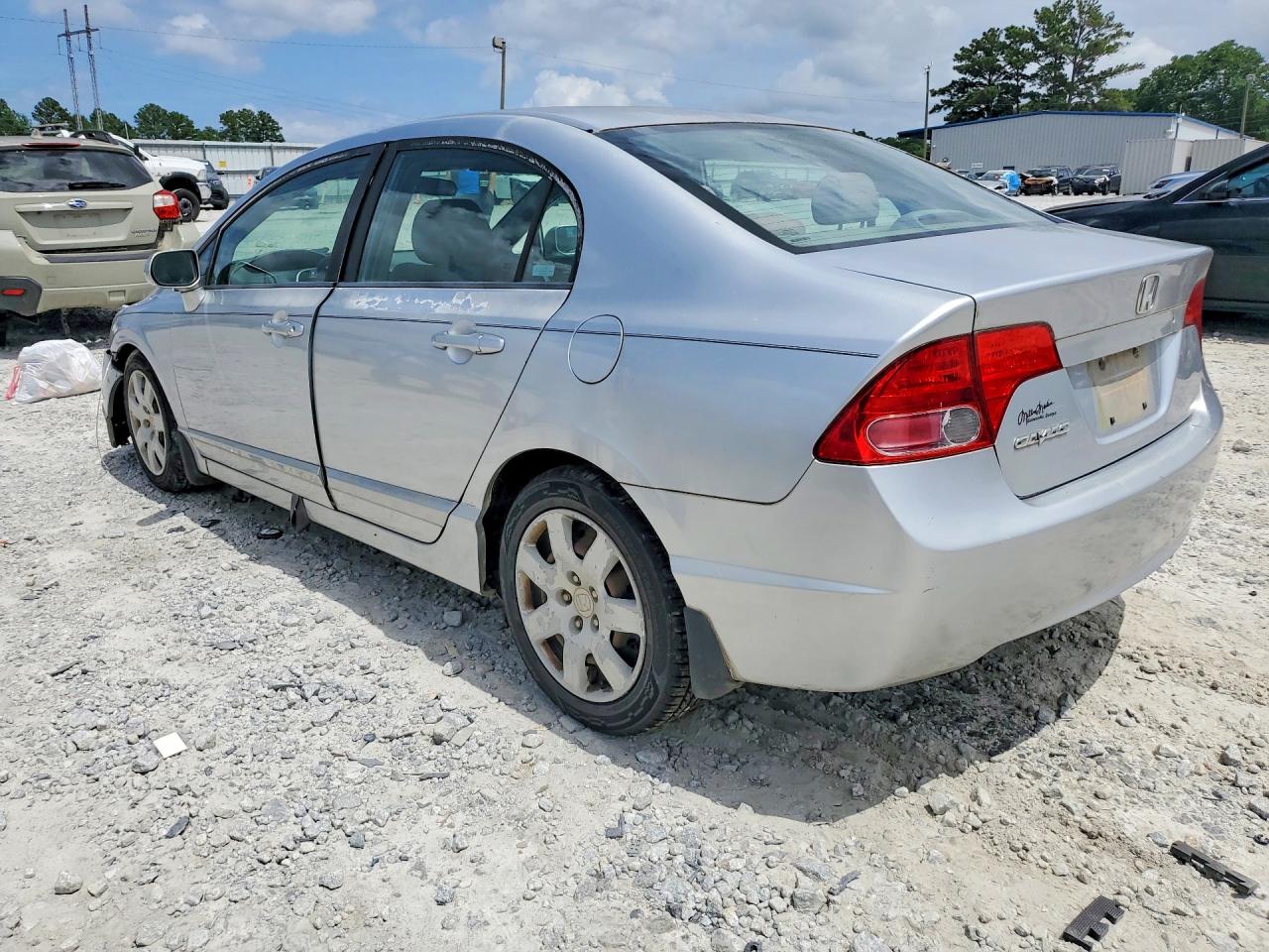 2008 Honda Civic Lx Silver vin: 2HGFA16548H329275