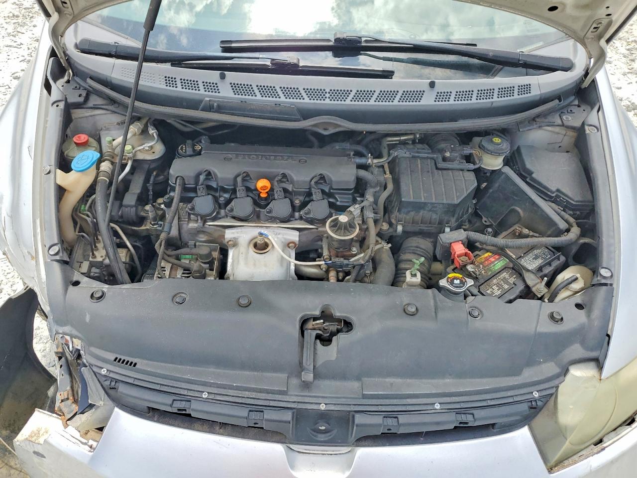 2008 Honda Civic Lx Silver vin: 2HGFA16548H329275