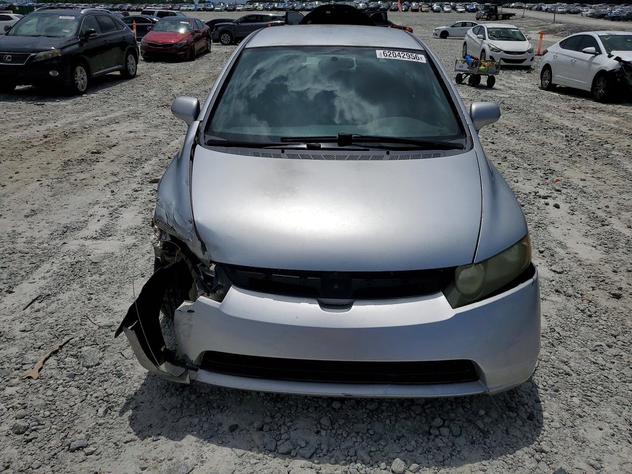 2008 Honda Civic Lx Silver vin: 2HGFA16548H329275