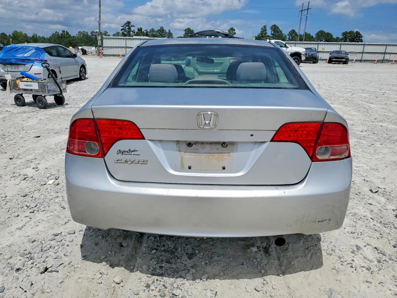 2008 Honda Civic Lx Silver vin: 2HGFA16548H329275