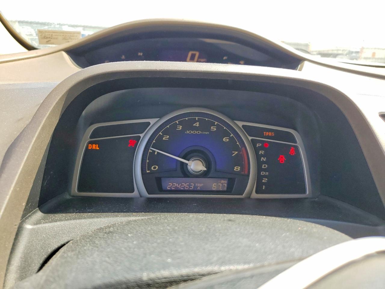 2008 Honda Civic Lx White vin: 2HGFA16548H333665