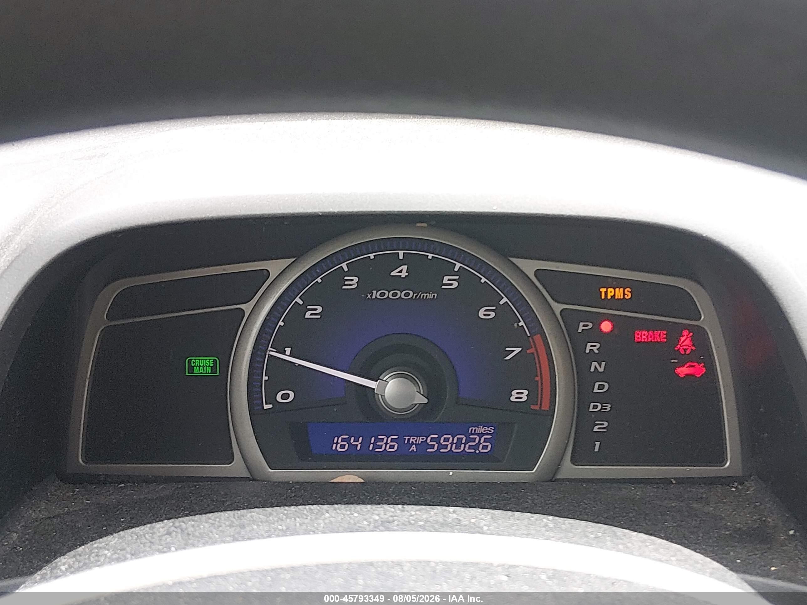 2008 Honda Civic Lx Серый vin: 2HGFA16548H336081