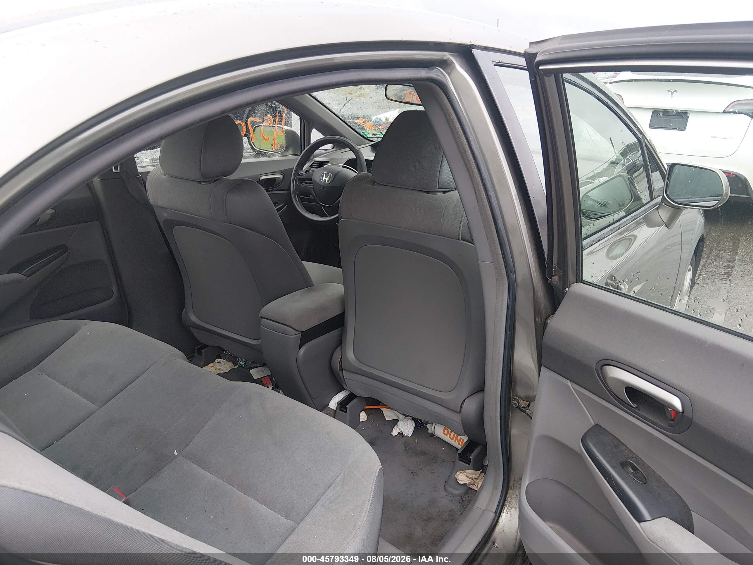2008 Honda Civic Lx Серый vin: 2HGFA16548H336081