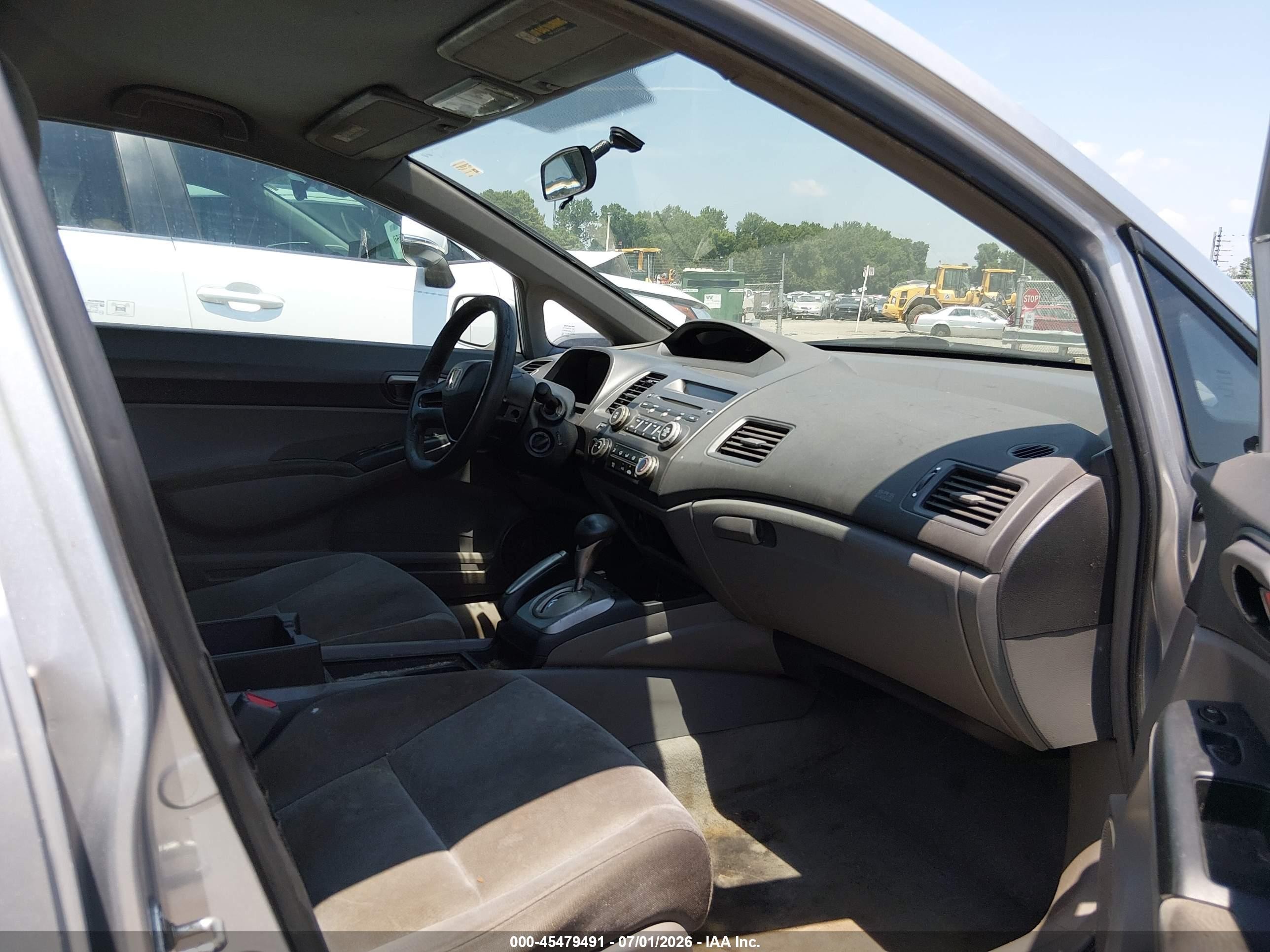 2008 Honda Civic Lx Серебряный vin: 2HGFA16548H357741