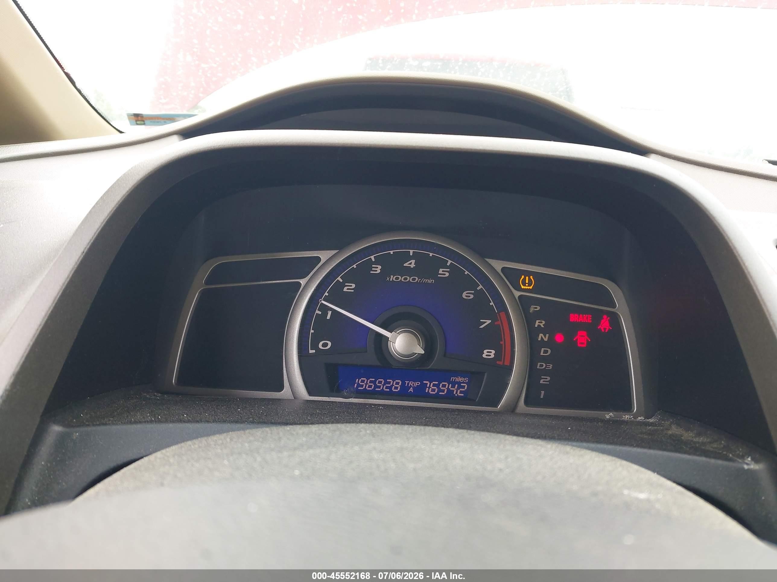2008 Honda Civic Lx Red vin: 2HGFA16548H509386