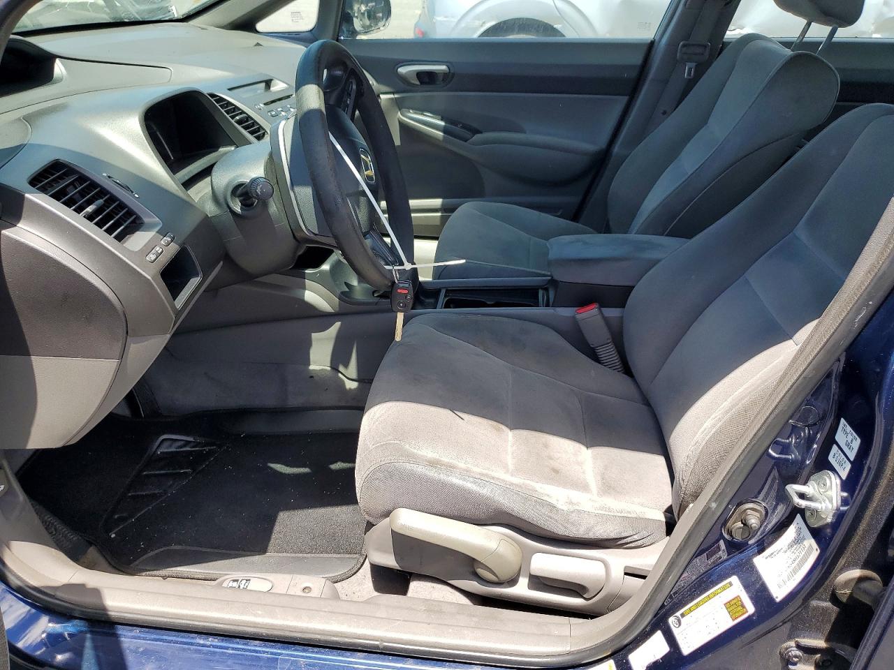 2008 Honda Civic Lx Blue vin: 2HGFA16548H521151