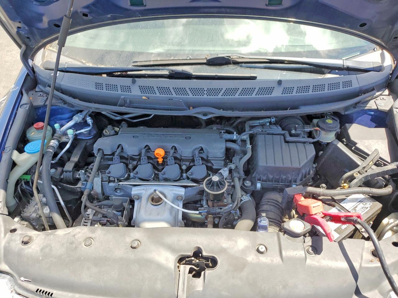 2008 Honda Civic Lx Blue vin: 2HGFA16548H521151