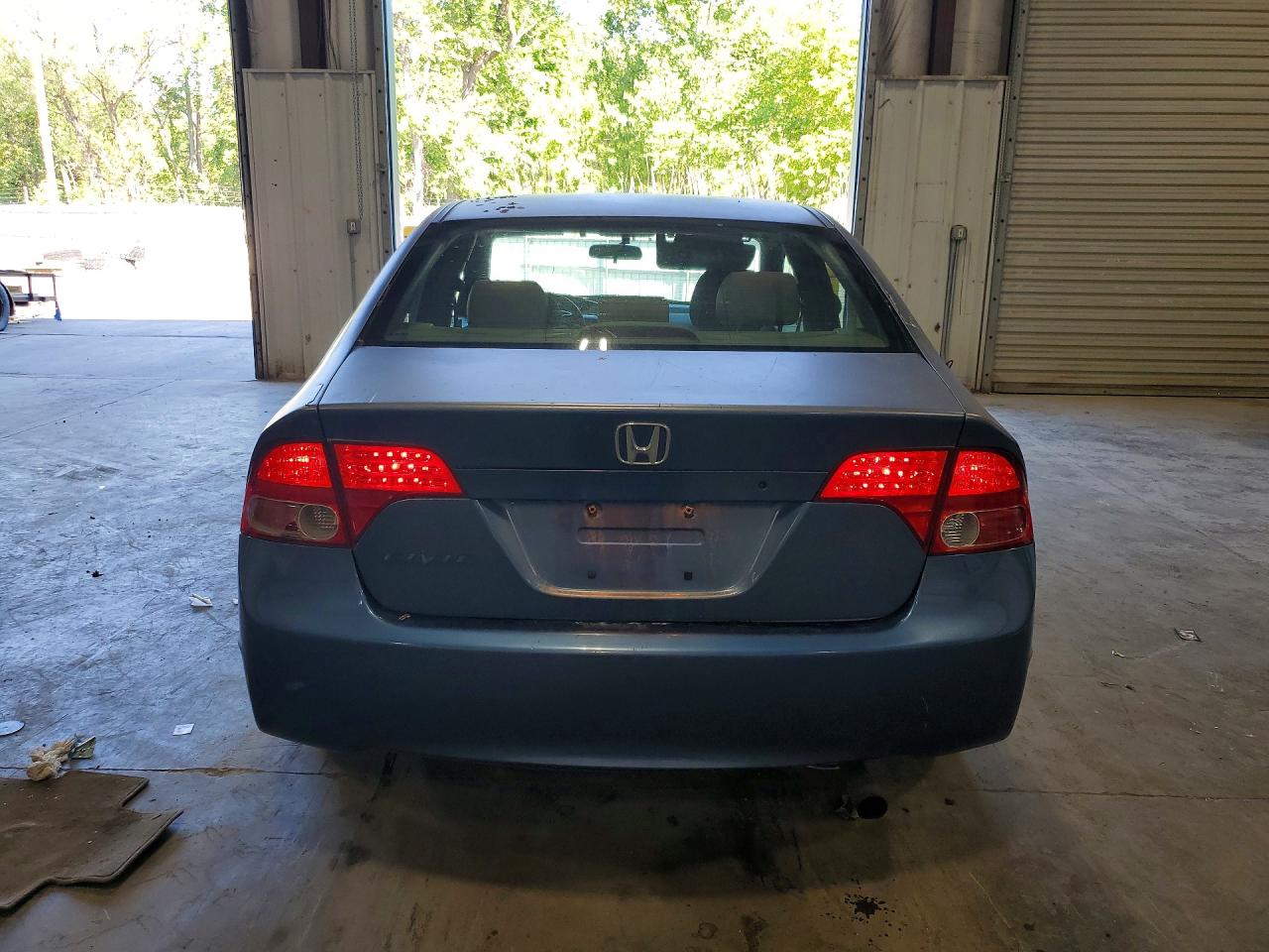 2008 Honda Civic Lx Blue vin: 2HGFA16548H522008