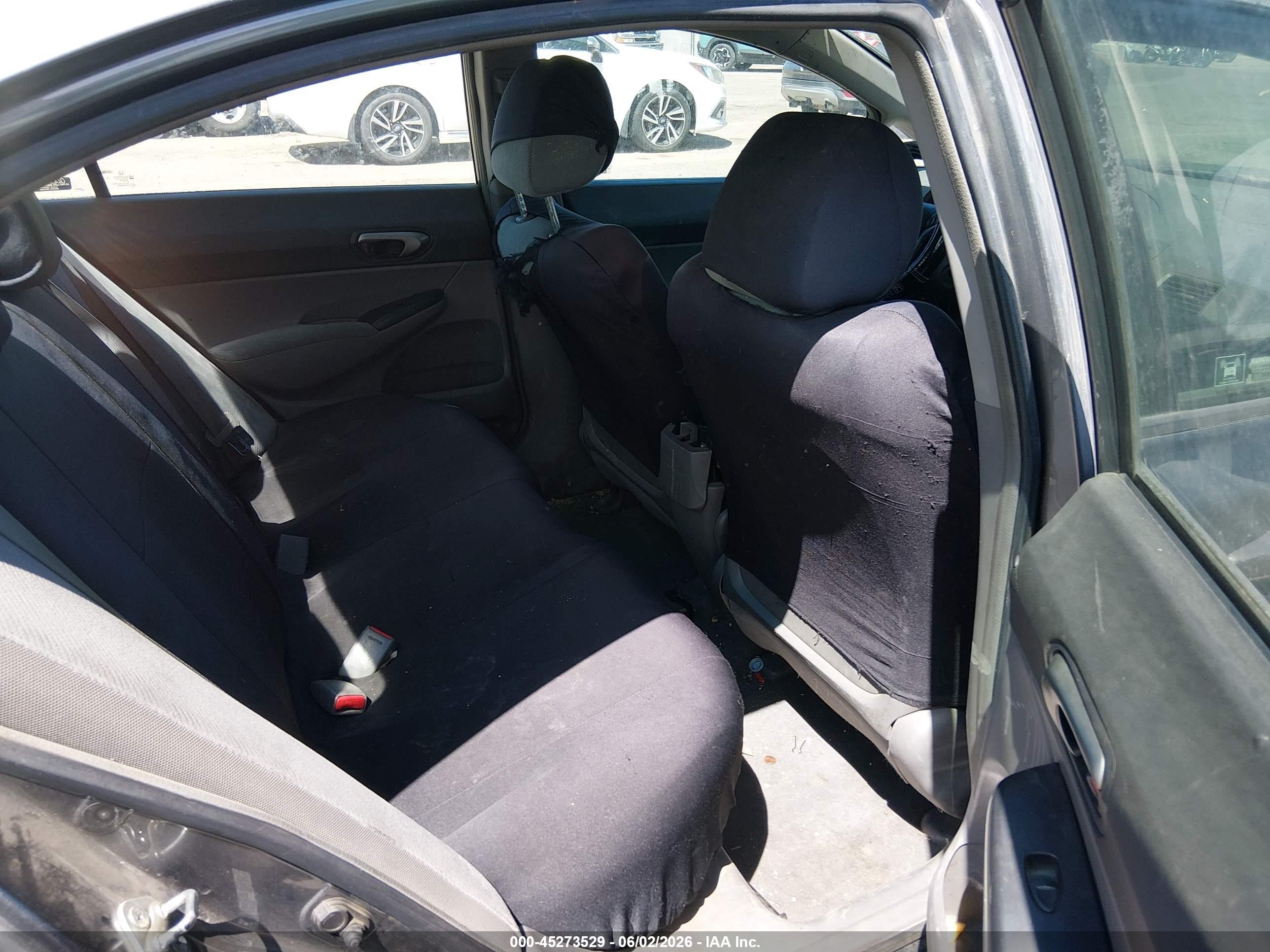 2009 Honda Civic Lx Gray vin: 2HGFA16549H313160