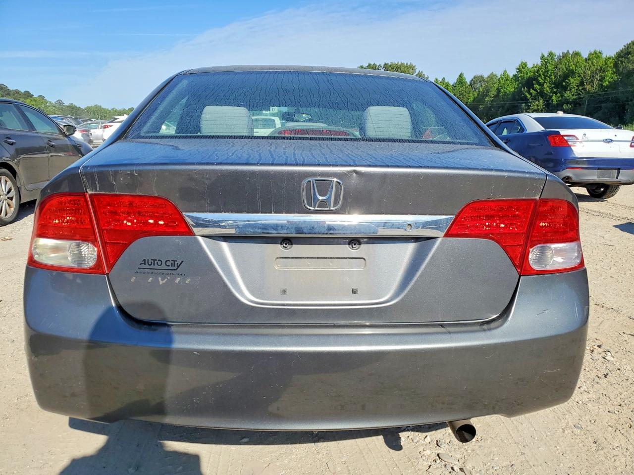 2009 Honda Civic Lx Серый vin: 2HGFA16549H313336