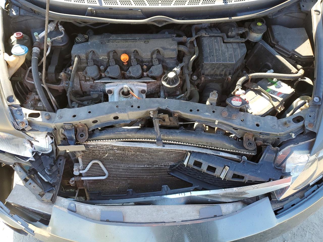 2009 Honda Civic Lx Серый vin: 2HGFA16549H313336