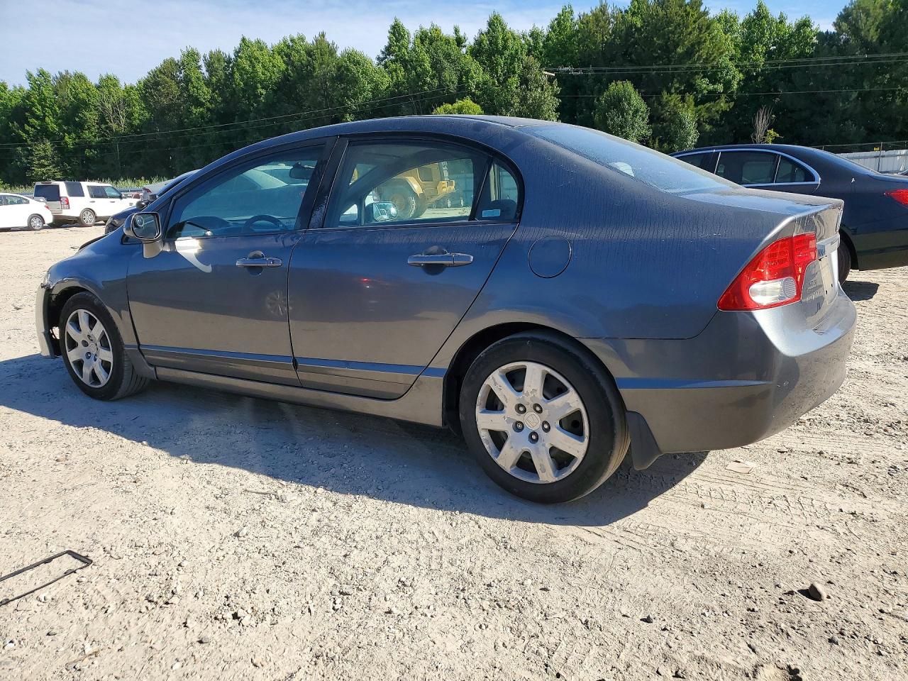 2009 Honda Civic Lx Серый vin: 2HGFA16549H313336