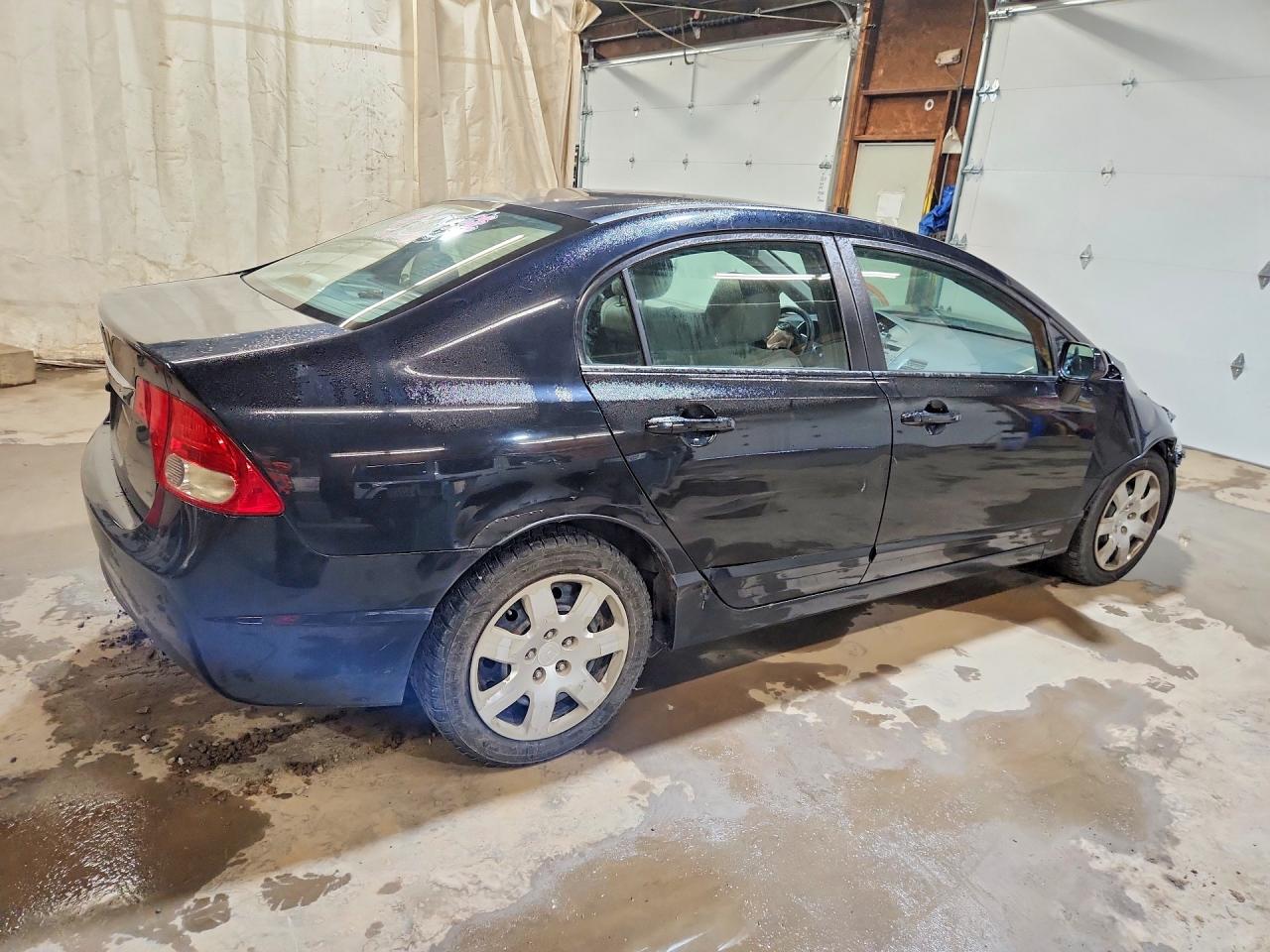 2009 Honda Civic Lx Black vin: 2HGFA16549H316852