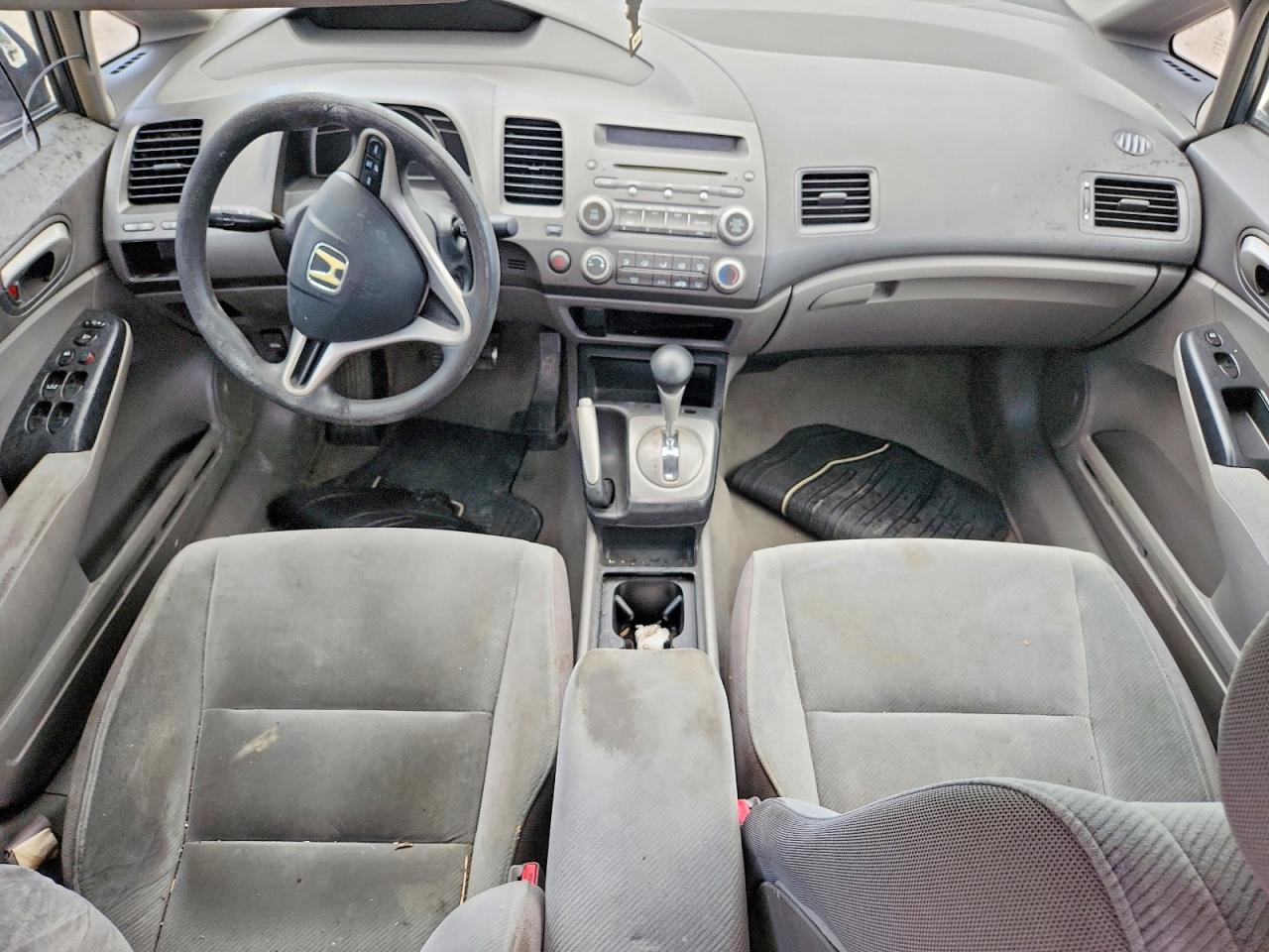 2009 Honda Civic Lx Gray vin: 2HGFA16549H328063