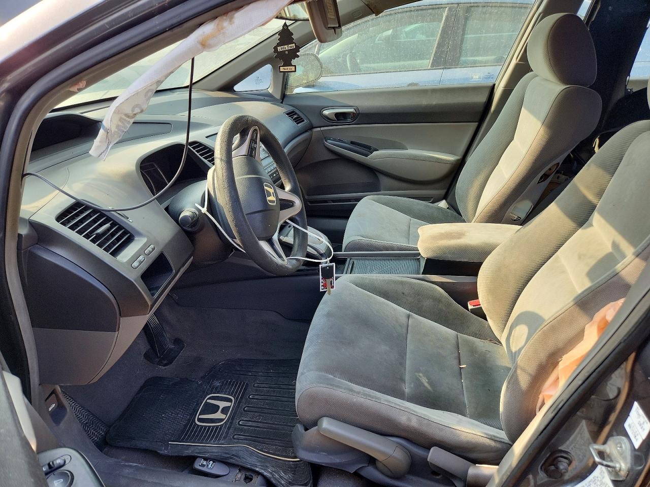 2009 Honda Civic Lx Gray vin: 2HGFA16549H328063