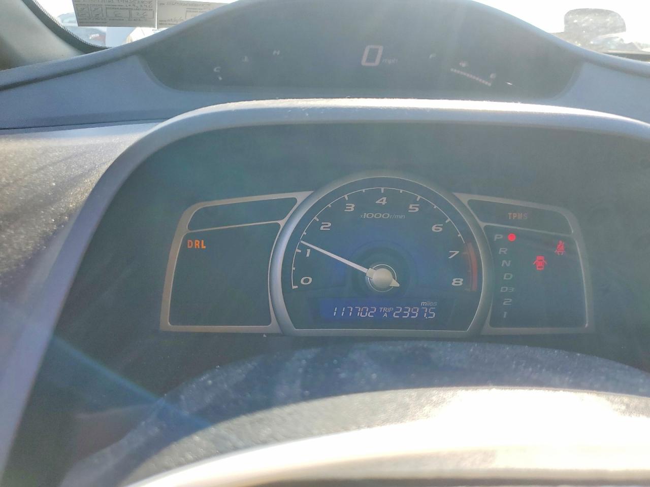 2009 Honda Civic Lx White vin: 2HGFA16549H352878