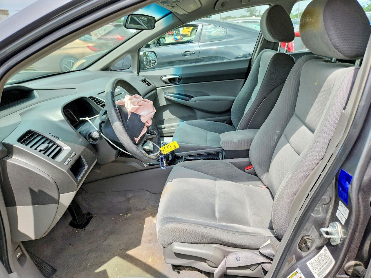 2009 Honda Civic Lx Gray vin: 2HGFA16549H358521