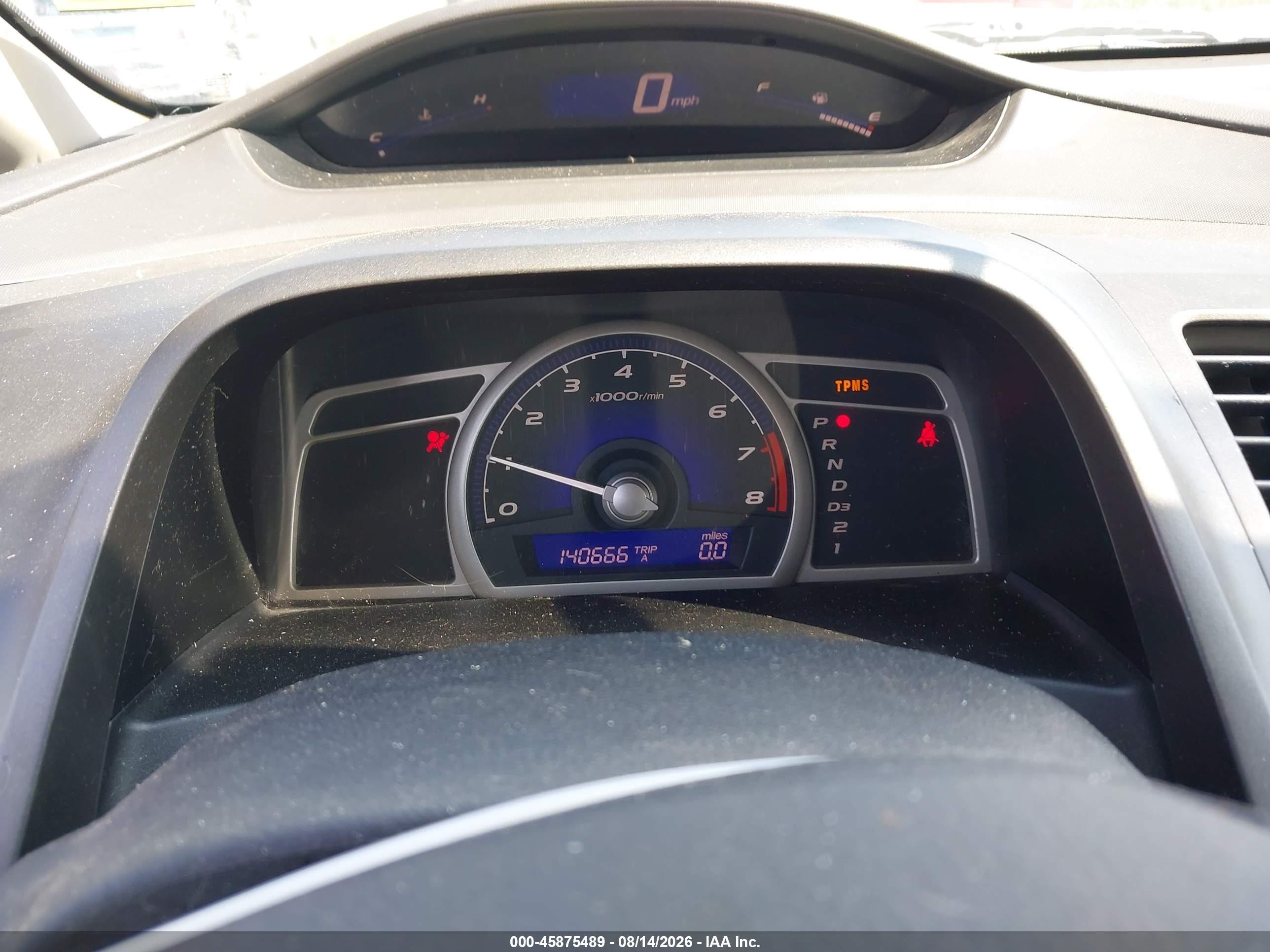 2009 Honda Civic Lx Red vin: 2HGFA16549H360348