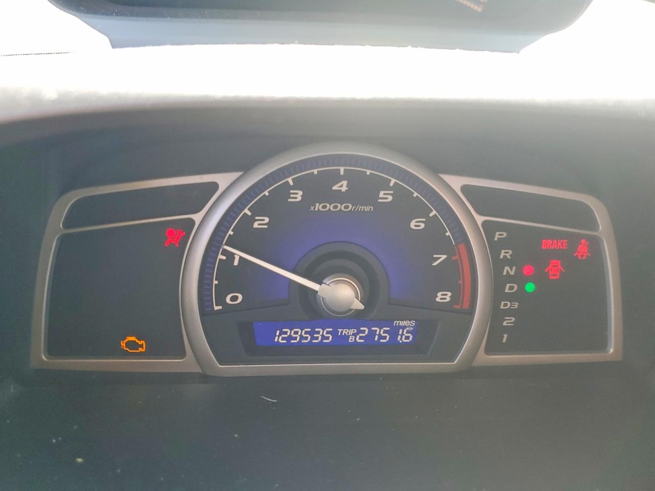 2009 Honda Civic Lx White vin: 2HGFA16549H368305