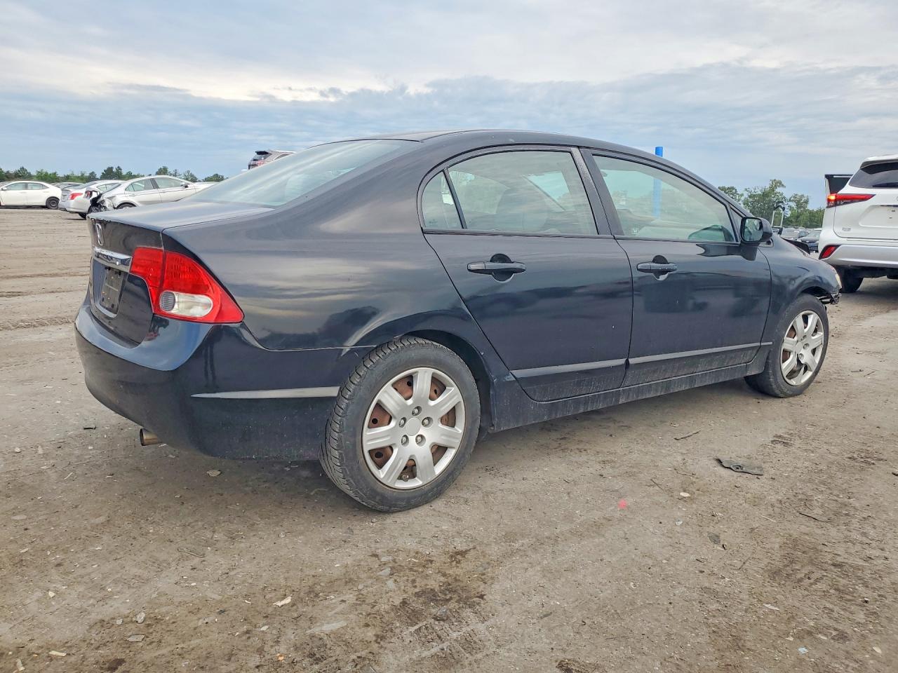 2009 Honda Civic Lx Black vin: 2HGFA16549H370300