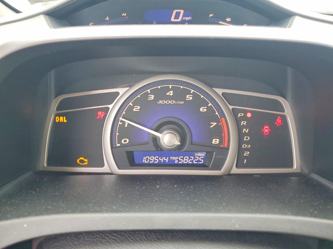 2009 Honda Civic Lx Black vin: 2HGFA16549H370300