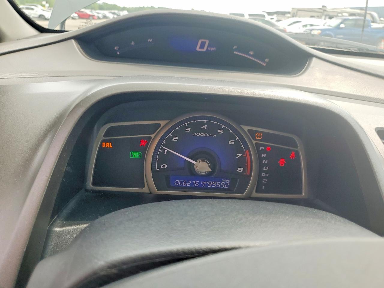 2009 Honda Civic Lx Gray vin: 2HGFA16549H520874