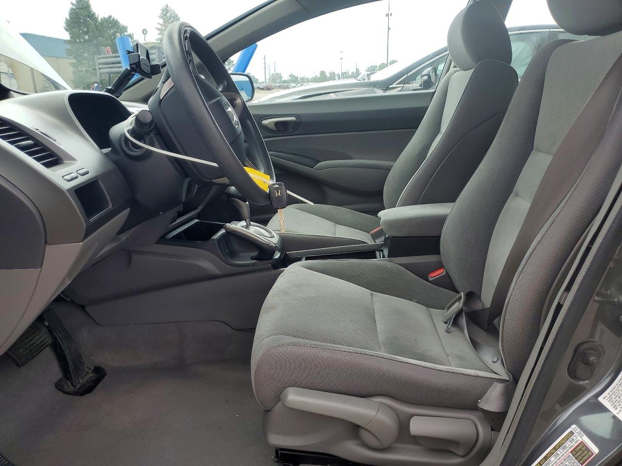 2009 Honda Civic Lx Gray vin: 2HGFA16549H520874
