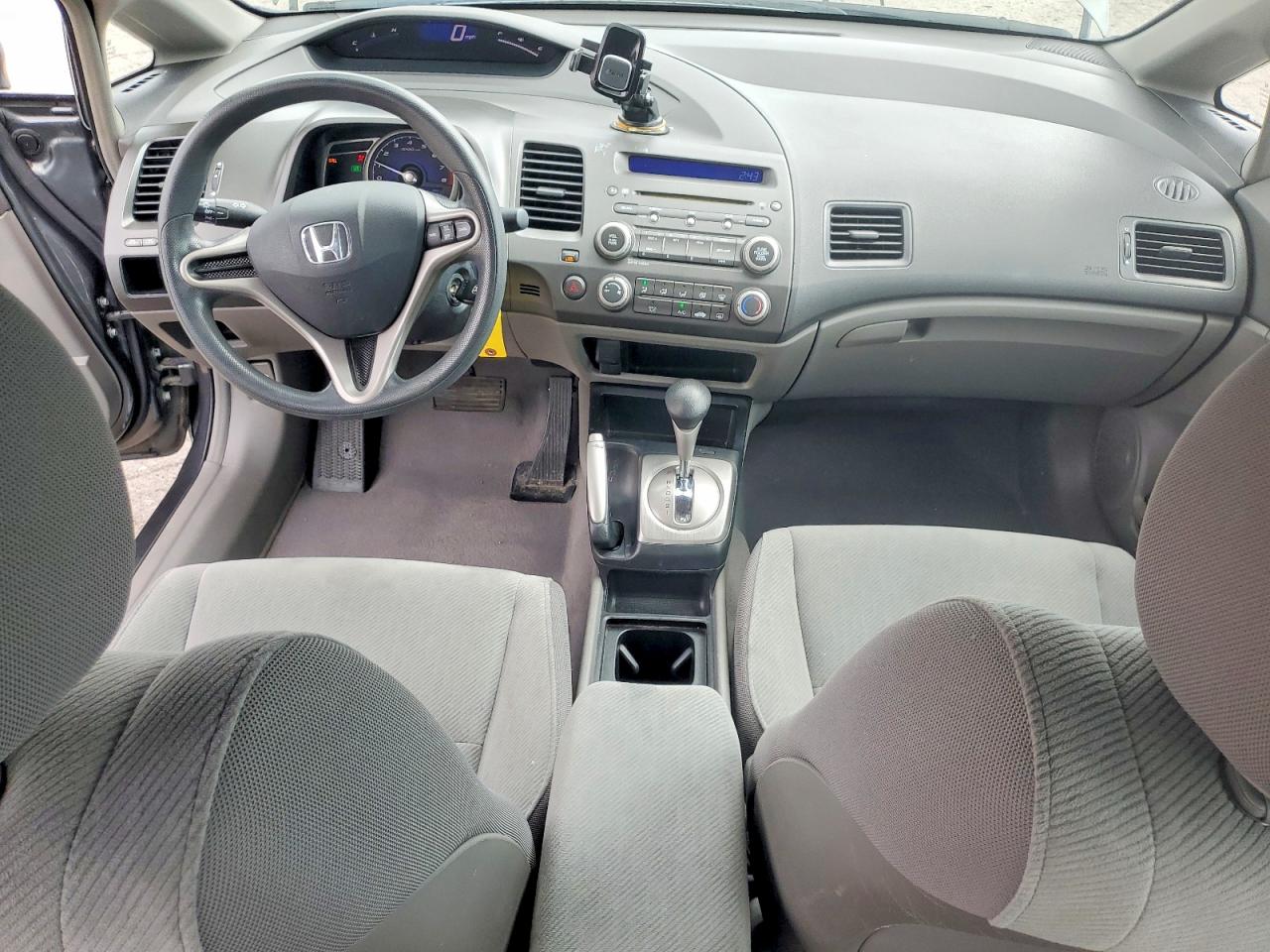 2009 Honda Civic Lx Gray vin: 2HGFA16549H520874
