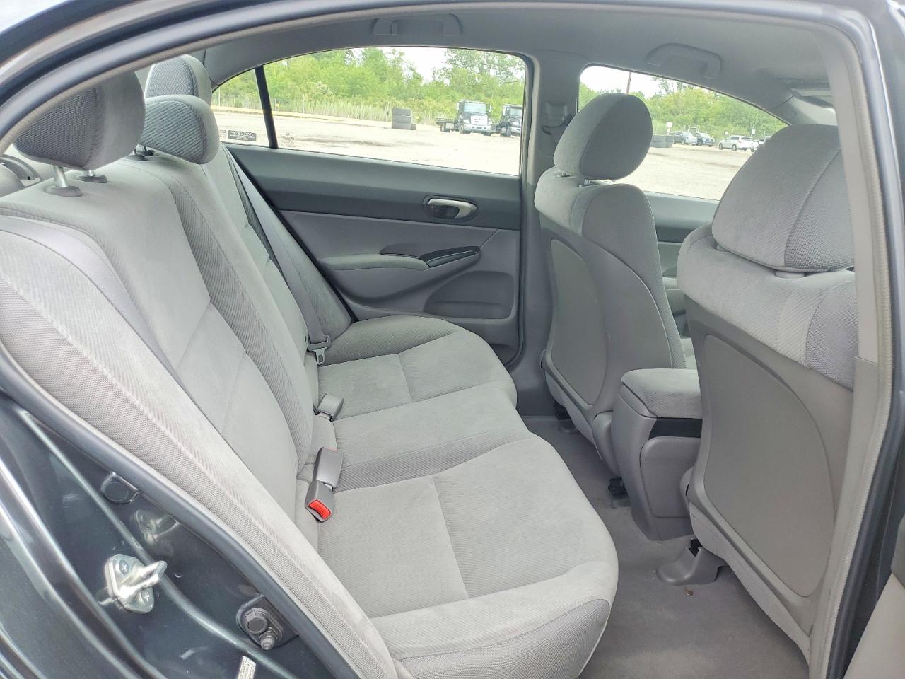 2009 Honda Civic Lx Gray vin: 2HGFA16549H520874