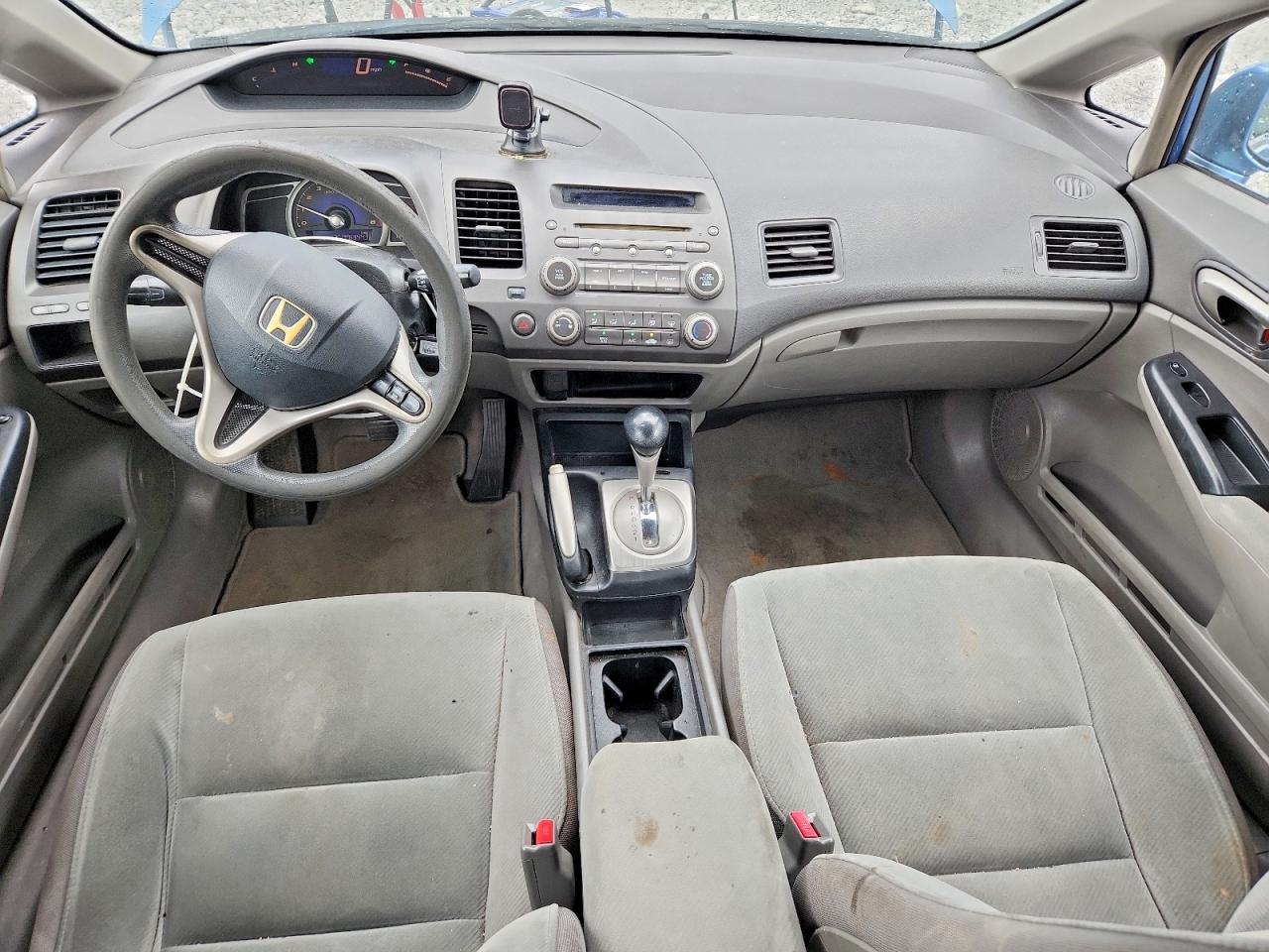 2009 Honda Civic Lx Blue vin: 2HGFA16549H526934