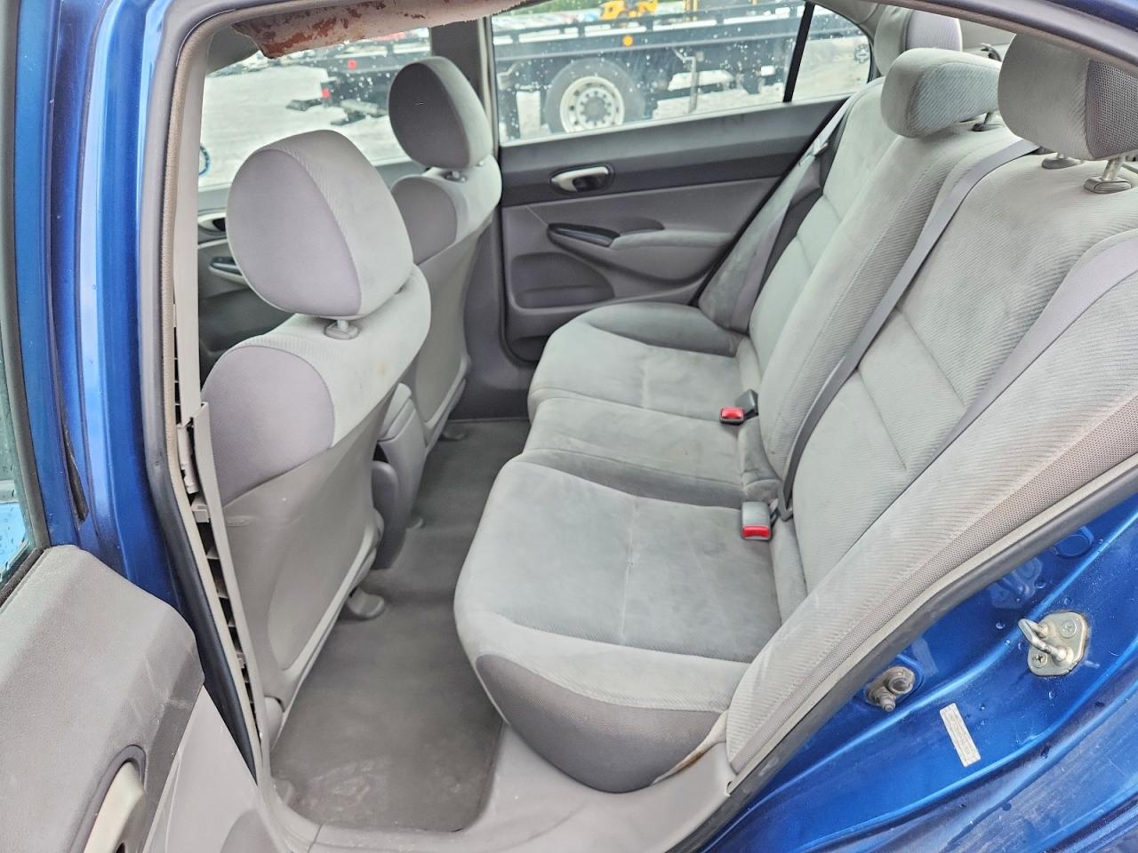 2009 Honda Civic Lx Blue vin: 2HGFA16549H526934