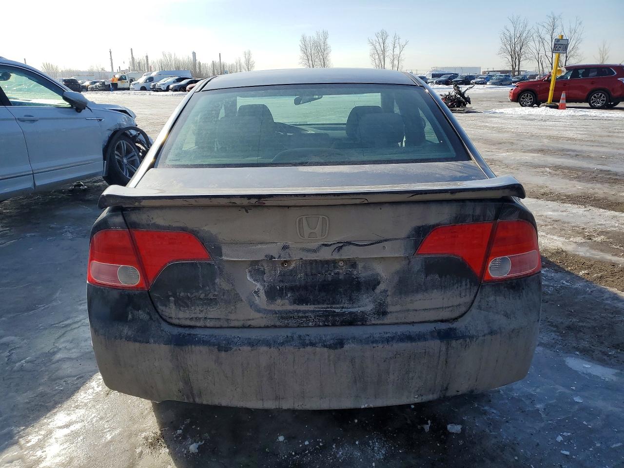 2006 Honda Civic Lx Черный vin: 2HGFA16556H037597