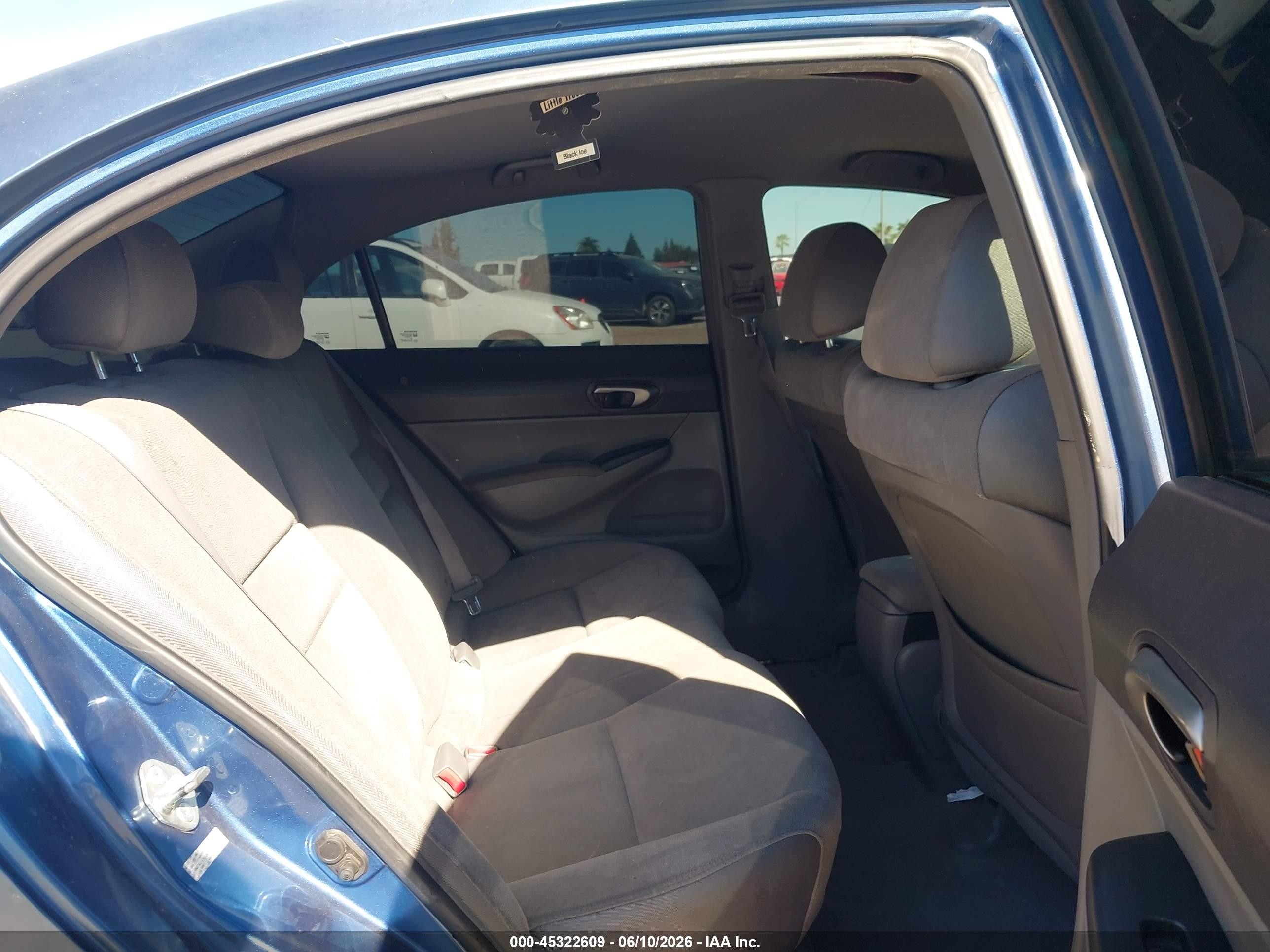 2006 Honda Civic Lx Синий vin: 2HGFA16556H507997