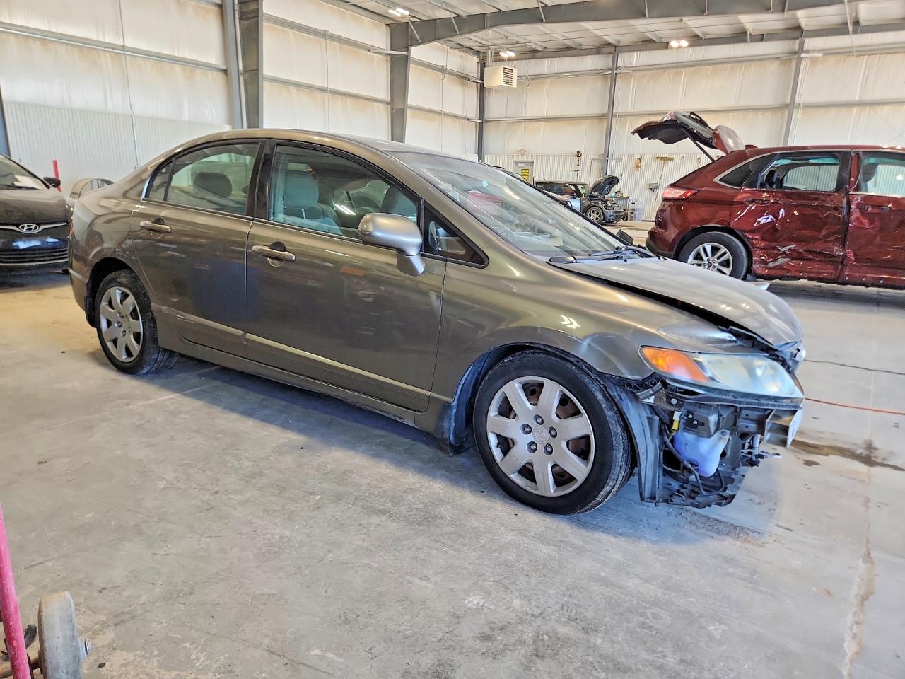 2007 Honda Civic Gray vin: 2HGFA16557H314346