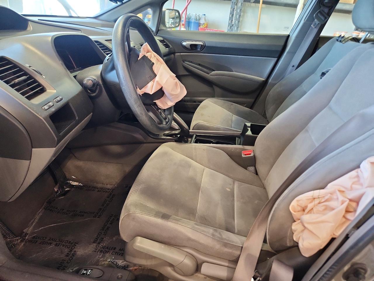 2007 Honda Civic Gray vin: 2HGFA16557H314346